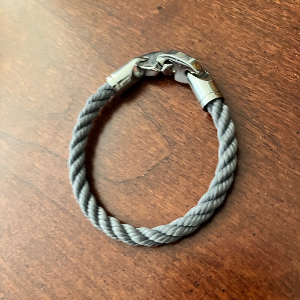 Nautical rope bracelet